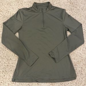 Nike womens xs dri fit 3/4 zip long sleeve